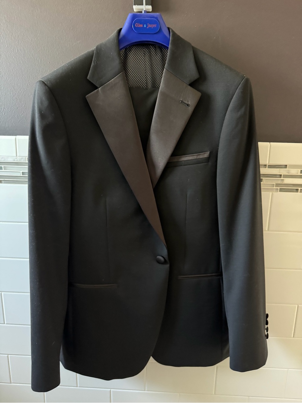 Giles & Jasper Black Tuxedo